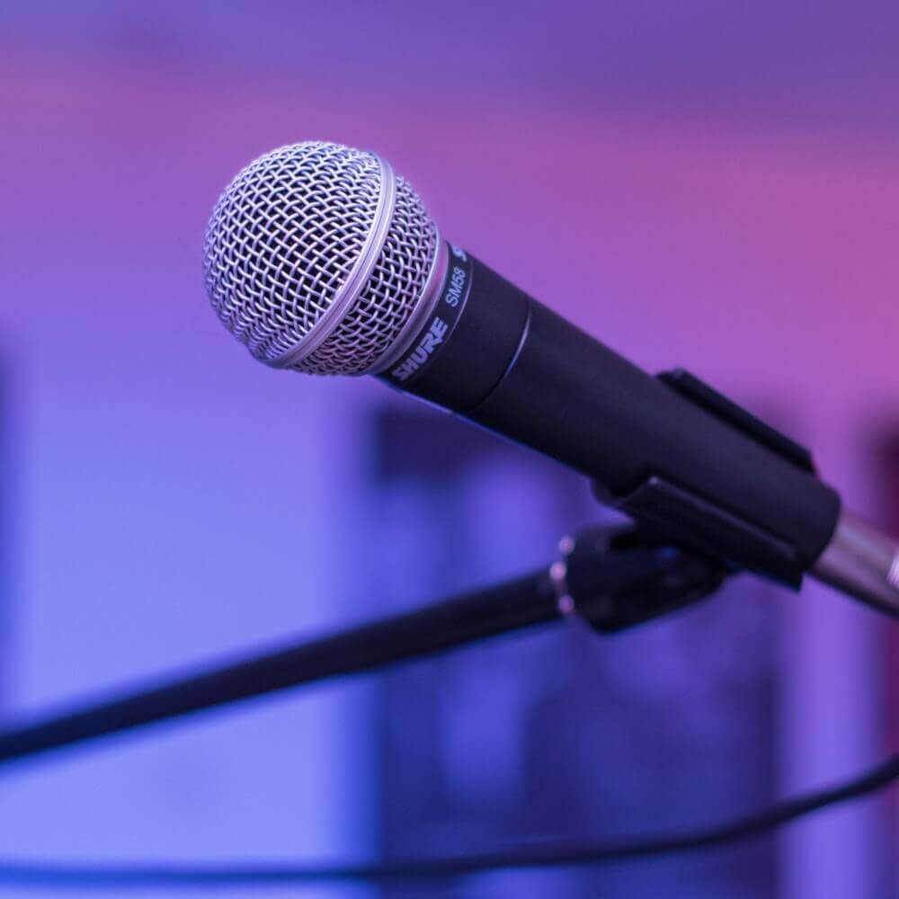Shallow Focus Photography of Black Microphone 